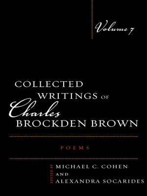cover image of Collected Writings of Charles Brockden Brown